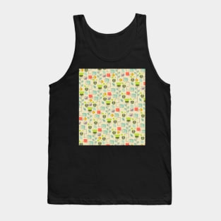 Mid-century flowers, fruits and more Tank Top